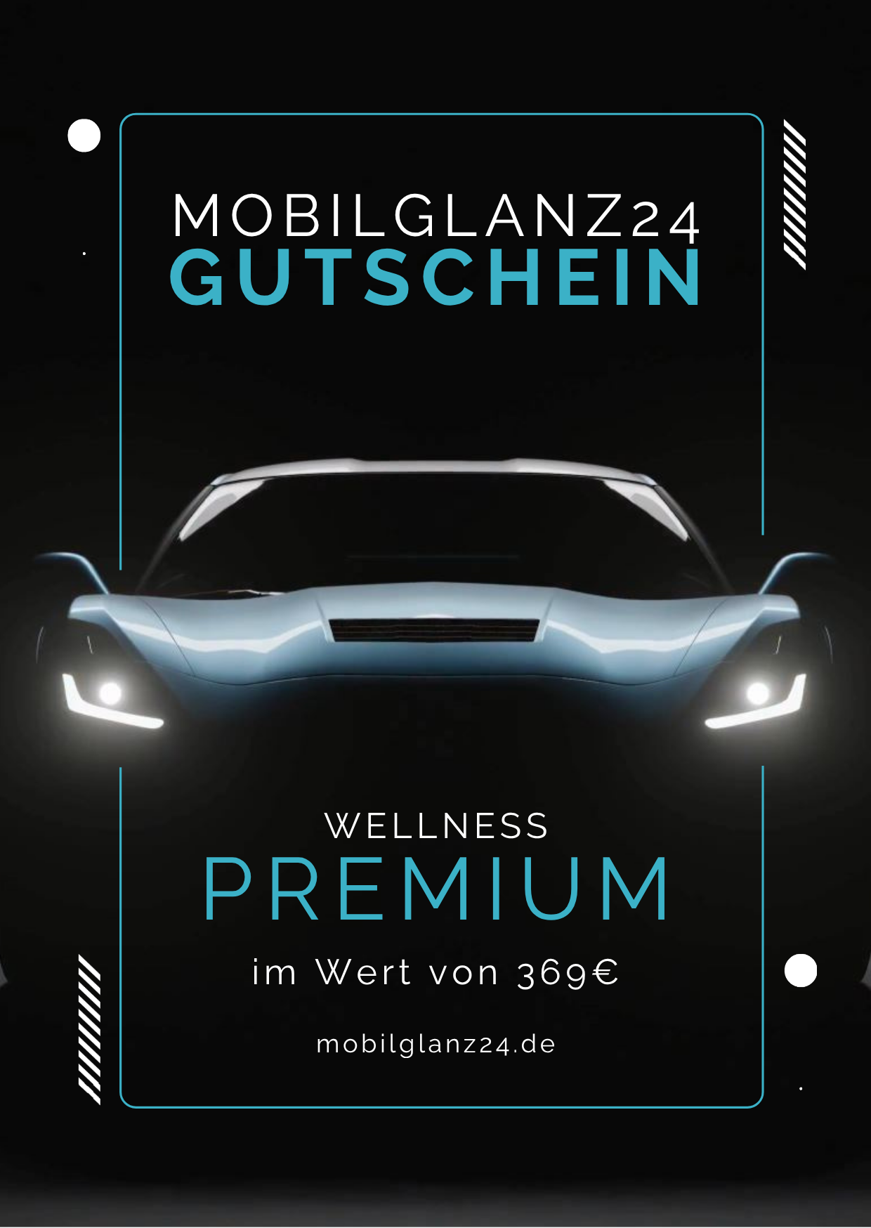 Gutschein für Wellness Premium Paket - Mobilglanz24